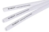Термоусадочная трубка с клеевым слоем  7,9/2,7, 1м, белая