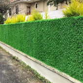 Забор искусственный, зеленый 1,50х10м Profmet (основа - Рабица)