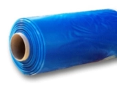 Пленка полиэтиленовая, рукав ширина 1,5м, 60 micron, длина 100м, Синяя, Техническая, рулонная LDPE