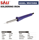 Профессиональный паяльник Sali W041040A 40W 220 мм