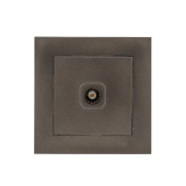 ТВ розетка Графитовый Elmos