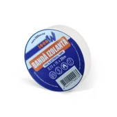 Изолента ПВХ 0.13x15мм Белая 20 метров 1000kW