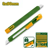 Нож строительный 9мм*80 мм  JDSK2909  Jadever