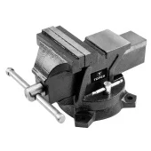 Тиски слесарные 150 мм с бойком поворот Торех