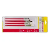 Набор плоских и круглых кистей ХОББИ 5 шт