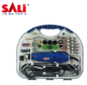 Набор: Портативная шлифмашинка 125Вт, 24000-35000rpm, Ø3mm + комплект различных насадок, SALI 2219