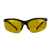 Очки защитные открытые желтые с покрытием от царапин Profmet
