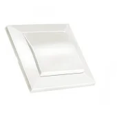 Выключатель 1P 10A белый CANDELA Mutlusan