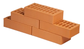 Кирпич облицовочный пустотелый (Персик)