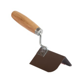 Мастерок угловой внешний, 100*60 мм, нержавеющая cталь "LIDER"