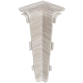 Внутренний соединительный угол для плинтусов P02, Ясень Северный, Arbiton