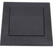 Выключатель 1P 10A антрацит CANDELA Mutlusan