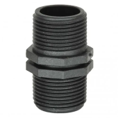 Муфта соединительная из полипропилена, размер MxM