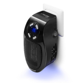 Обогреватель керамический с вентилятором, портативный 500 Вт, TROTEC TFC2E, Черный