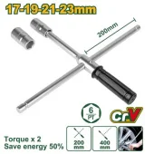 Крестообразный гаечный ключ 17-19-21-23 см Jadever