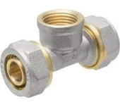 Тройник  PEX-AL-PEX T20*3/4F*20