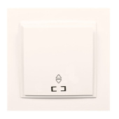 Выключатель проходной 1 клавишный с подсветкой Despina 102-010025-110