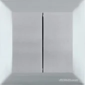 Выключатель 2P 10A серый CANDELA Mutlusan