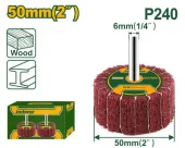 Шлифовальный лепестковый круг P240 JDYW0350 Jadever