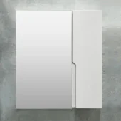 Шкаф-зеркало для ванной Bayro Sorento 600x700 белый мат