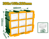 Модульная система хранения 9шт - 150*105*80мм; Jadever