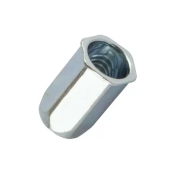 Заклепка- гайка М8/0,5-3,0 мм шестигр. головка под потай, сталь