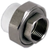 Комбинированный соединитель (американка) F 32мм->1", Yilbor