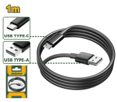 Кабель USB тип A на тип C 1 м JDUB1501 Jadever