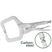 Зажимные клещи типа C-образной струбцины с точечным зажимом 28см; Jadever