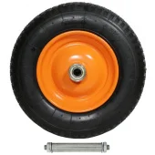 Колесо для тачки PR 4.00-8 + втулка колесная D20-L110 ELEFANT