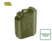 Канистра вертикальная металлическая 10L; Jadever