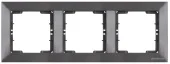 Рамка 3 постовая антрацит CANDELA Mutlusan