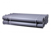 Труба канализационная ПП (PP) Ø32x1.8x1000 мм, Серый, PK