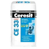 Затирка для швов Ceresit CE 33 White 01 - 5 кг