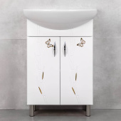 Шкаф ALBINA белый БАМБУК