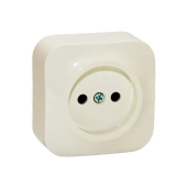 Розетка 16 A 230 В Кремовый Elmos