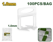 Клипсы для системы выравнивания плитки 1,0мм 100шт; JDXZ2001 Jadever