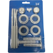 Комплект переходников и принадлежностей для радиатора, 13 шт. - 1"x3/4"
