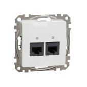 Розетка компьютерная Sedna Белый Schneider-Electric