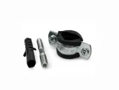 Хомут металлический RTP, в комплекте со шпилькой/шурупом и дюбелем 73-80 (2 1/2") M8