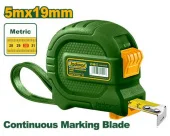 Рулетка строительная, стальная, корпус пластик, 5м*19мм; JDMT4321; Jadever