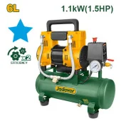 Компрессор воздушный 6L 220-240V 1100W 1,1KW (1,5HP) 2850rpm 8bar; JDAP1A06 Jadever