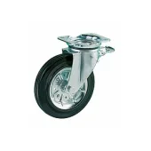 Колесо поворотное со стопором D160 (180kg)
