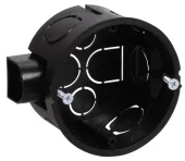 Монтажная коробка 60*48mm черная