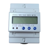 Cчетчик электроэнергии трехфазый  10-60A DIN 230v/400v 50Hz 4mod LCD