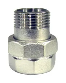 Прямое разъемное соединение для радиатора 1/2'Вх1/2'Н EMIRPLAST