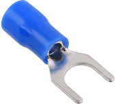 Наконечник вилка 1,5-2,5мм2, М6 синий