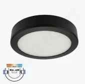 Спот LED накладной/встраиваемый 24W 3CCT круглый черный IP20 190*230*26.5 PANLIGHT PL-UL24UPB3CCT