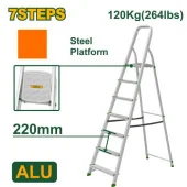 Лестница стремянка на 7 ступени для хозяйственных нужд, 120кг; Jadever