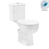 Унитаз напольный  MDB-1-P-PP P-TRAP no Rim + крышка Proplast